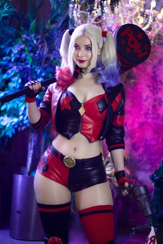 enji night vestida de harley queen