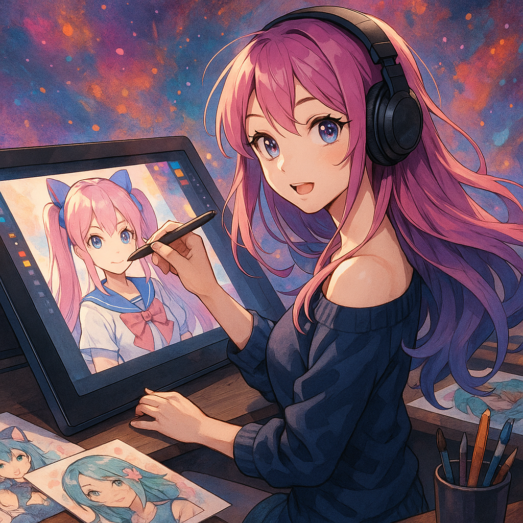 イラスト／二次創作
